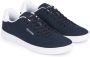 Tommy Hilfiger Sneakers COURT CUPSOLE PIQUE TEXTILE vrijetijdsschoen lage schoen veterschoen met zijlijk logo-opdruk - Thumbnail 1