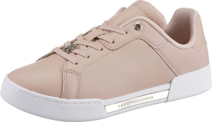 Tommy Hilfiger Sportieve Roze Veterschoenen met Contrastdetails Multicolor Dames - Foto 3