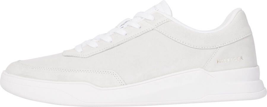 Tommy Hilfiger Sneakers ELEVATED CUPSOLE SUEDE met logo op de tong