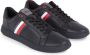 Tommy Hilfiger Chique zwarte sneakers met iconische details Black Heren - Thumbnail 2