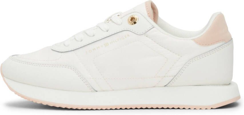 Tommy Hilfiger Sneakers ESSENTIAL RUNNER vrijetijdsschoen halve schoen veterschoen met gepolsterde schacht