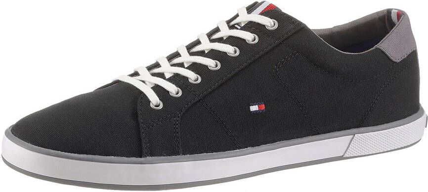 Tommy Hilfiger Canvas Lace Up Sneakers Zwart Man - Foto 3