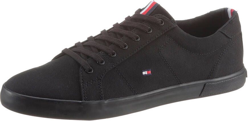 Tommy Hilfiger Sneakers H2285ARLOW 1D met zijlogo-vlag vrijetijdsschoen halfhoge schoen veterschoen