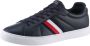 Tommy Hilfiger Sneakers ICON COURT LTH STRIPES veterschoenen vrijetijdsschoen lage schoen met gewatteerde schaprand - Thumbnail 3