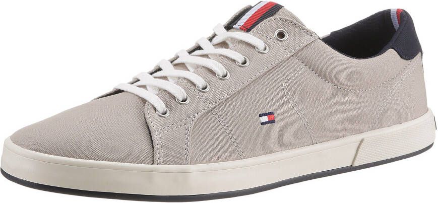 Tommy Hilfiger Sneakers ICONIC LONG LACE SNEAKER met gepolsterde schacht vrijetijdsschoen halfschoen veterschoen