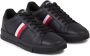 Tommy Hilfiger Sneakers ICON COURT LTH STRIPES veterschoenen vrijetijdsschoen lage schoen met gewatteerde schaprand - Thumbnail 2