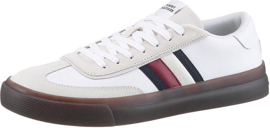 Tommy Hilfiger Sneakers TH CUPSET TERRACE vrijetijdsschoen lage schoen veterschoen met zijstrepen