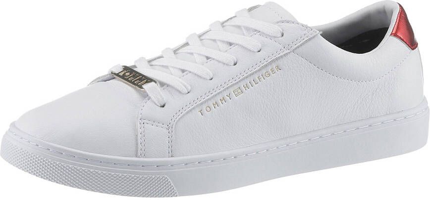 Tommy Hilfiger Sneakers Venus 22A Schrift op de buitenkant vrijetijdsschoen Halfschoen Veterschoen