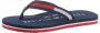 Tommy Hilfiger Blauwe Teenslipper Stijlvolle Lichtgewicht Sandaal Blue Heren - Thumbnail 3