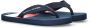 Tommy Hilfiger teenslippers donkerblauw Jongens Rubber 31 - Thumbnail 3