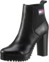 TOMMY JEANS Highheel-laarsjes TJW NEW ESS HIGH HEEL BOOT blokhak partymode enkellaarzen in smalle vorm - Thumbnail 3