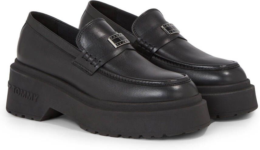 Tommy Hilfiger TJW Chunky Loafer Dames Zwart