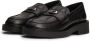 Tommy Hilfiger Platte Loafer Schoenen Collectie Leren Samenstelling Black Dames - Thumbnail 3