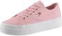 TOMMY JEANS Plateausneakers FLATFORM VULC met merklabel opzij - Thumbnail 4