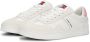 Tommy Hilfiger Court sneaker van leer met suède details - Thumbnail 2