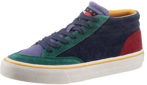 TOMMY JEANS Sneakers MID SKATE VARSITY VULC in kleurrijke look