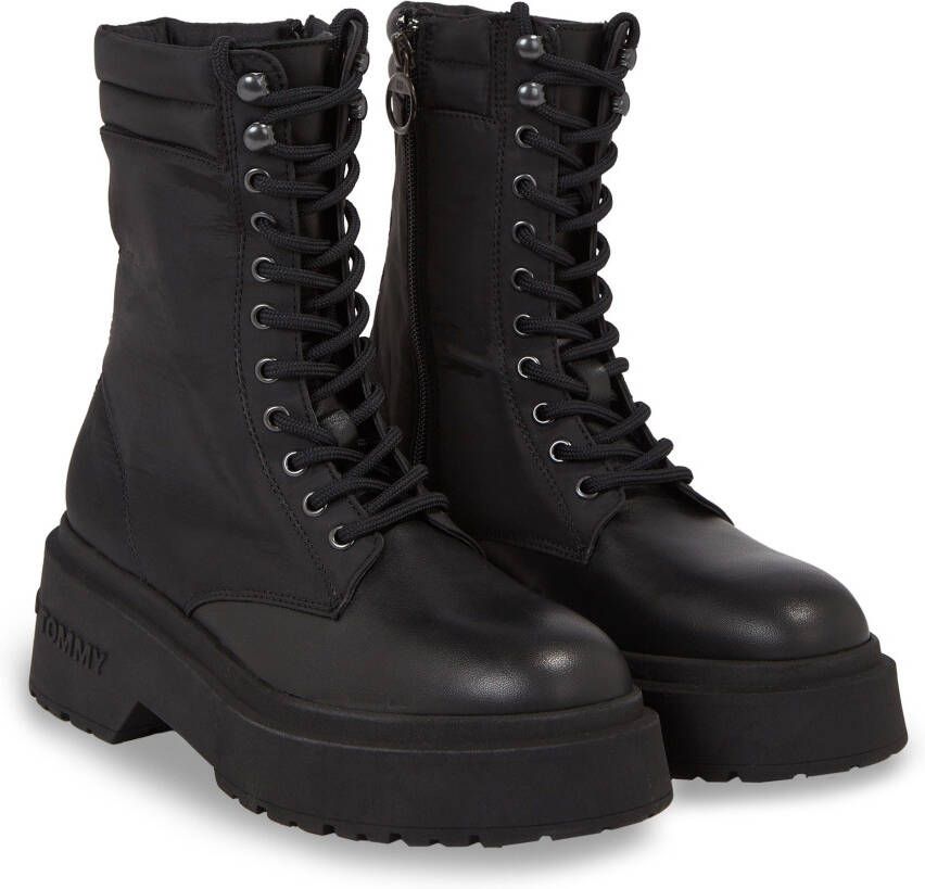 TOMMY JEANS Veterlaarsjes TJW LACE UP PADDED BOOT