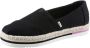 TOMS Alpargate Platform Rope dames espadrille Zwart - Thumbnail 2