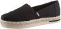 TOMS Espadrilles Dames Instappers Damesschoenen - Alpargata Platfor Zwart - Thumbnail 2