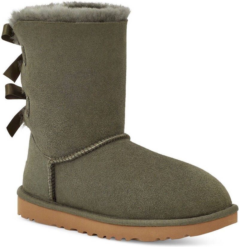 UGG Boots zonder sluiting Bailey Bow 2 met satijnen strikken achter bij de schacht