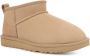 UGG Enkellaarsjes Dames Laarzen Damesschoenen Suède 1116109 Beige - Thumbnail 3