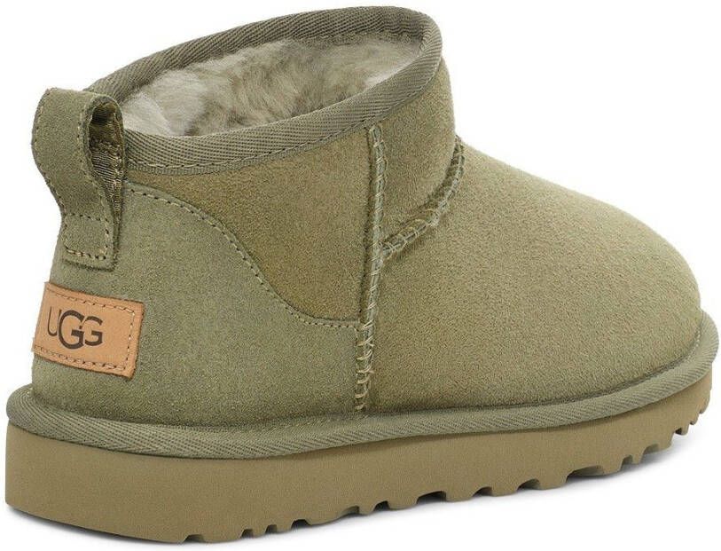 UGG CLASSIC ULTRA MINI W Volwassenen Gevoerde laarzenSnowbootsDames laarzen Groen - Foto 2