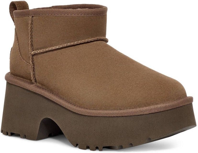 UGG Boots zonder sluiting CLASSIC ULTRA MINI NEW HEIGHTS Plateau laarzen winterlaarzen boots met aantrekhaak