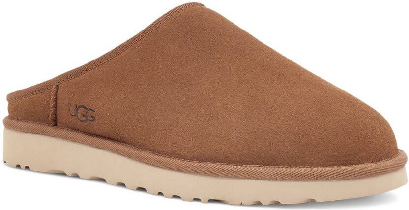 UGG Pantoffels Heren M Classic Slip-on Maat: 44 Materiaal: Suède Kleur: Cognac - Foto 3