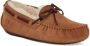 UGG Pantoffels Dames Sloffen Instappers Suède Harde zool Dichte hiel 1107949 Cognac - Thumbnail 2