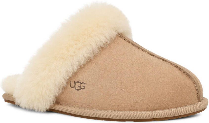 UGG Pantoffels Scuffette II Pantoffels klompen mules flats met bontkraag