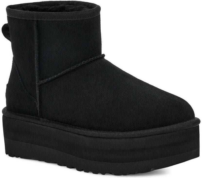 UGG Plateaulaarsjes Classic Mini Platform Winterlaarzen plateaulaarzen instaplaarzen om in te stappen