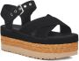 Ugg Lage-top sneaker Sandalen Aubry mit Nieten & Plateau-Sohle in zwart - Thumbnail 1