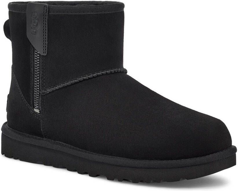 UGG Winterlaarzen CLASSIC MINI BAILEY ZIP winterlaars snowboots instaplaars met warme voering