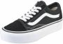 Vans Ua Old Skool Stackform Skate Schoenen suede canvas black true white maat: 40.5 beschikbare maaten:40.5 41 - Thumbnail 10