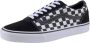 Vans Ward Heren Sneakers (Checkered) Black True White - Thumbnail 3