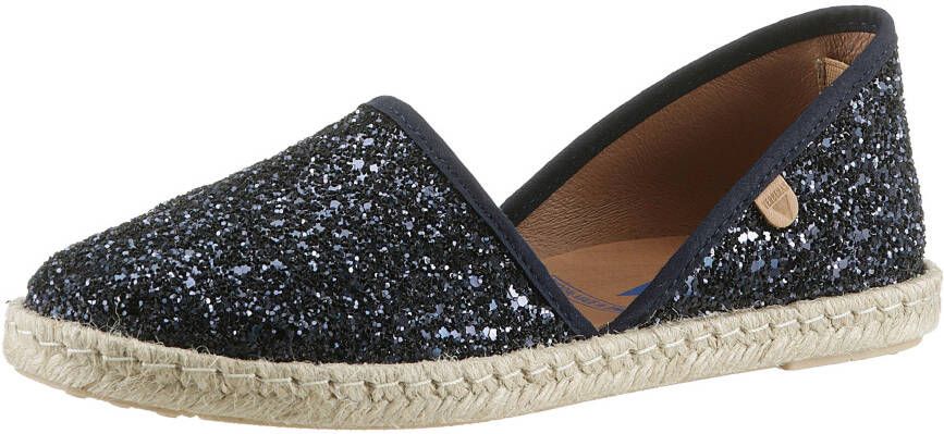 VERBENAS Espadrilles CARMEN GLITTER slipper zomerschoen strandschoen met glitter