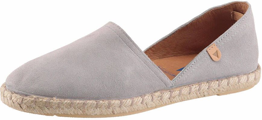 VERBENAS Espadrilles CARMEN SERRAJE instapschoen zomerschoen loafer met typische jute rand