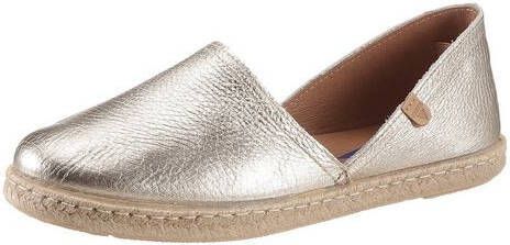 VERBENAS Espadrilles in moderne metallic look