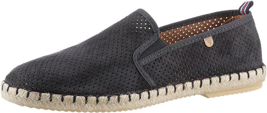 VERBENAS Espadrilles Tom Pacific loafer slip-on zomerschoen strandschoen met stretch inzetstukken