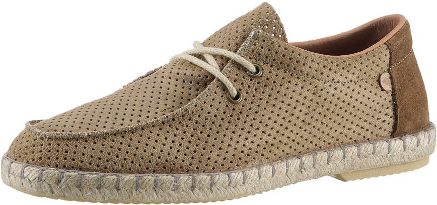 VERBENAS Mocassins TRUMAN HOLE espadrilles zomerschoen vrijetijdsschoen met mooie siernaad