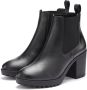 Vivance Chelsea-boots met blokhak & stretch inzet hoge hak enkellaarsjes - Thumbnail 1