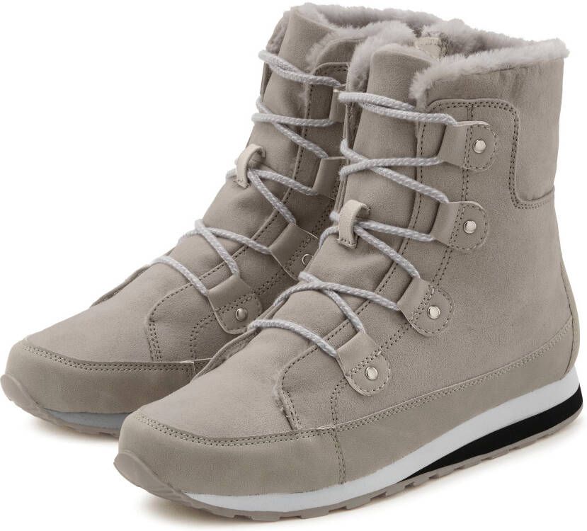 Vivance Laarsjes met warm voering winterlaarzen laarzen boots vegan