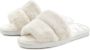 Vivance Pantoffels Pantolette pluche pantoffels mule open schoen VEGAN - Thumbnail 1