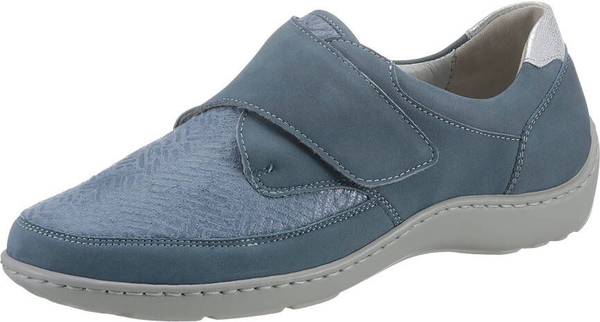 Waldläufer Klittenbandschoenen HENNI-Soft Comfort schoen vrijetijdsschoen met textiel-stretch H-breedte