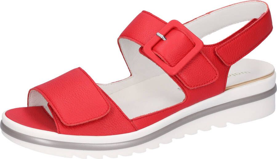 Waldläufer Sandalen HAKURA zomerschoen sandaal keilhak met profielzool breedte h