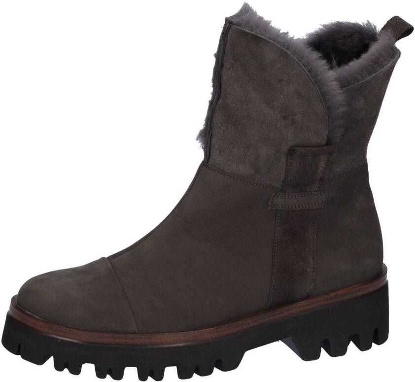 Waldläufer Winterlaarzen H-LONDON comfortboots profielzool met knuffelige kraag comfortabele breedte g