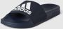 Adidas Adilette Shower Badge of Sport Cloudfoam Sandalen blauw - Thumbnail 4