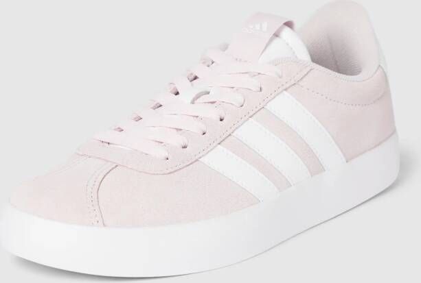 ADIDAS SPORTSWEAR Sneakers van leer met labelprint model 'COURT'