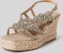 Alma en Pena Wedges met siersteentjes - Thumbnail 1