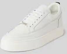 Antony Morato Sneakers van leer met labeldetail model 'FLINT'